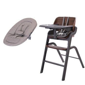 Дитячий стілець для годування CARRELLO Combi CRL-9505 Coffee Black