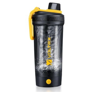 Шейкер спортивний електричний VOLTRX Gallium 700 мл. Tritan Yellow