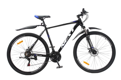 Велосипед Crossbike Next 2025 29" 22" Чорний-Синій