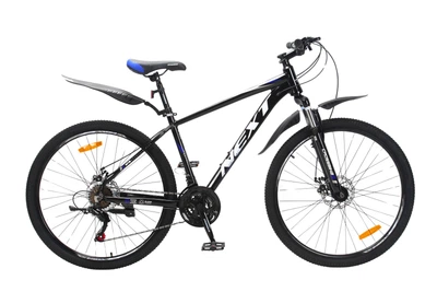 Велосипед Crossbike Next 2025 27.5" 19" Чорний-Синій