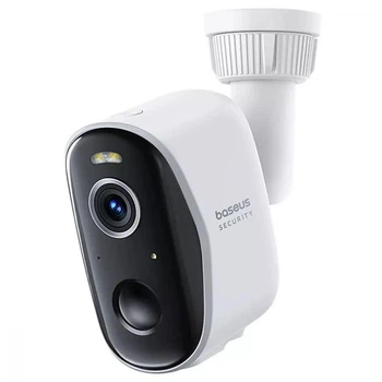 Беспроводная камера видеонаблюдения Baseus Security N1 Plus Outdoor 2K IP67 (S0TZ002130) White
