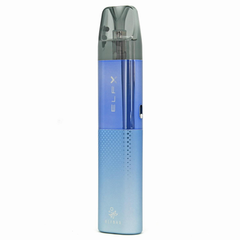 Багаторазова електронна сигарета POD Система Elf Bar ELFX Kit 1000mah Blue
