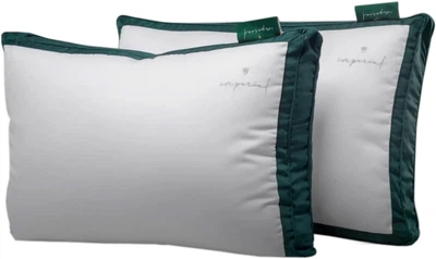 Подушка MirSon Imperial Satin Luxe Пуховая Средняя 70х70 см (2200007177479)