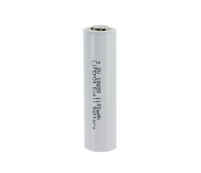 Літій-залізо-фосфатний акумулятор LiFePO4 IFR18650 1400mah, 3.2v, Blue