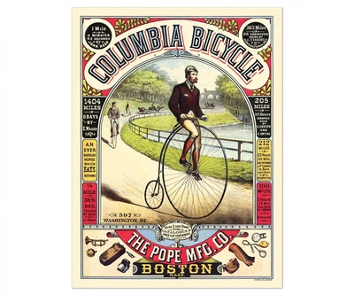 Постер CP Columbia Bicycle, Велосипеди 62х84 см (22)