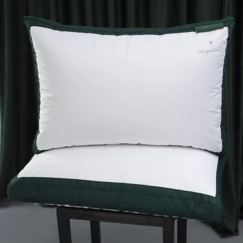 Подушка MirSon Imperial Satin Luxe Трикамерна М'яка 70х70 см (2200007209439)