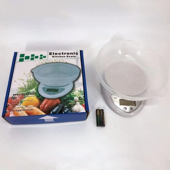 Цифровые весы для продуктов Domotec B05A с функцией автоотключения и ошибкой 1 г