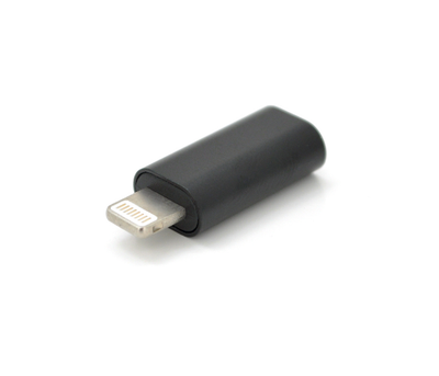 Перехідник Lighting(M) - Type-C (F), Black, OEM