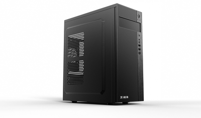 2E Корпус Alfa E185 без БЖ 1xUSB3.0, 2xUSB2.0, VGA 310мм, ATX, чорний