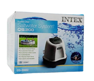 Хлоргенератор для очистки воды Intex Saltwater System QS200 для бассейнов до 8327 л