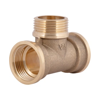 Трійник латунний Thermo Alliance Standart 3/4" (В×Н×В), PN25
