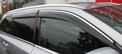 Дефлектори вікон вітровики для BMW X5 F15 2013- З Молдингом Хром