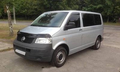 Дефлектори вікон вітровики для Volkswagen T5 2003- (накладні 2 шт)