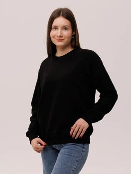 Свитшот женский Наталюкс 37245532909 3XL Черный (3724553290971)