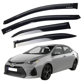 Дефлектори вікон вітровики Toyota Corolla 2012-2019 Voron Glass