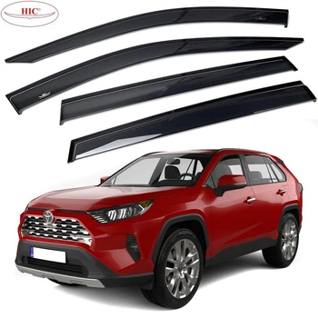 Дефлектори вікон вітровики HIC для Toyota Rav 4 2018- Original (T172-IJ)