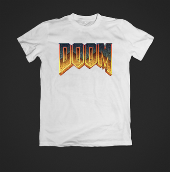 Футболка YOUstyle doom 0702 XL White