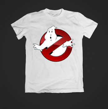 Футболка YOUstyle ghost busters 0703 XL White