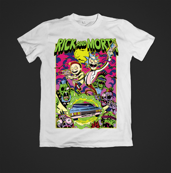 Футболка YOUstyle r and m 0709 XXL White