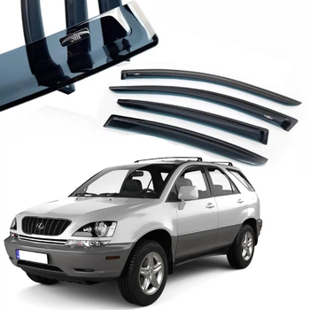 Дефлектори вікон вітровики HIC для Lexus RX II 300/350/400 2004-2009 (LE08)