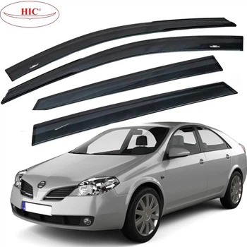 Дефлектори вікон вітровики HIC для Nissan Primera (P12) 2002-2007 (NI29)