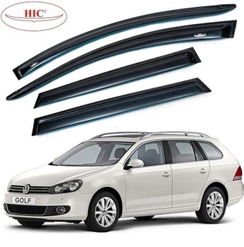 Дефлектори вікон вітровики HIC для Volkswagen Golf V / VI 2003-2013 Variant (VW45)
