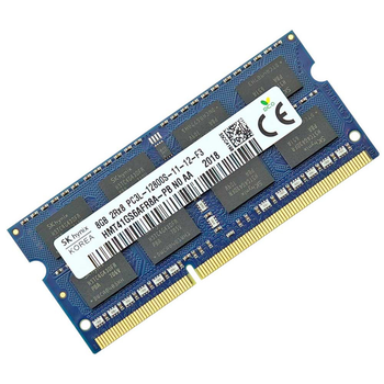 Оперативная память DDR3L 8GB 1600 для ноутбука PC3L-12800s SODIMM SK hynix HMT41GS6AFR8A-PB (7706939)