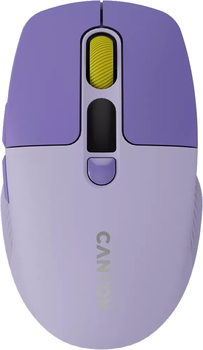 Мышь Canyon MW-26 LCD Silent Wireless/Bluetooth Violet (CNS-CMSW26V)