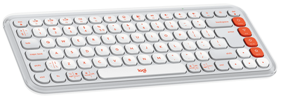 Клавіатура Logitech POP Keys OFF WHITE US INT'L (L920-013072) (7031708)