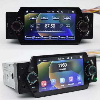Автомагнітола 1Din 5'' MP5 з HD дисплеєм 5 дюймів на Android, магнітола для авто з дисплеєм MU-5055-BT