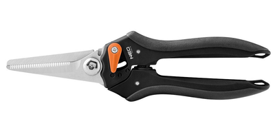 Секатор площинний для легкої обрізки тонких гілок і пагонів Neo Tools d різу 6мм 21см 15-208P