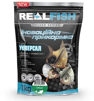 Риболовна прикормка REALFISH УНІВЕРСАЛ спеції