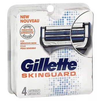 Запасные лезвия для бритвы Gillette SkinGuard 4 шт