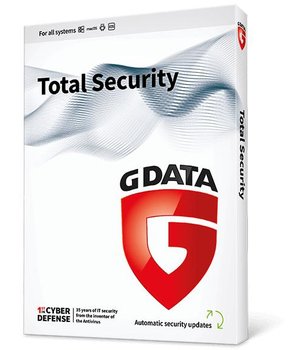 Антивірусний захист G Data Total Security для Windows, 1 рік, 3 ПК