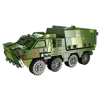 Детский игровой конструктор военный БТР ВСУ 483 детали (JDT-0848927)
