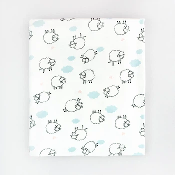 Пелюшка для немовлят інтерлок 80х90 Sheep