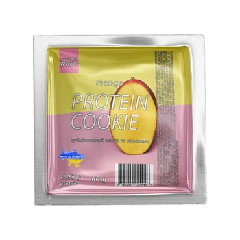 Протеїнове печиво Protein Cookie - 60g Mango (Поштучно)
