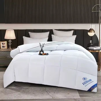 Ковдра Двоспальна Біла всесезонна 200x230 см 4 кг (JDT-0846709)