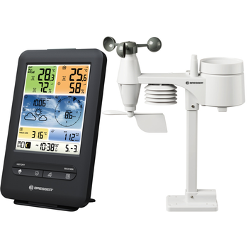 Метеостанция Bresser Weather Center 5-in-1 V WIFI Professional colour 7002585