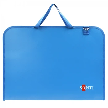 Папка-портфель для эскизов А3 Santi Blue 492283 49.7х37х3 см
