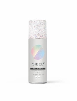 Спрей для волосся та тiла SIBEL SHIMMER Hair & Body Spray з блискiтками голографічний 125 мл