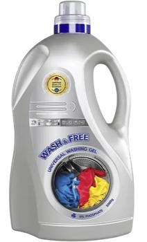 Гель для стирки Wash&Free универсальный 5 л