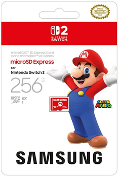 Карта пам'яті Samsung Nintendo Switch microSD Express card 256 GB (8806095700670)