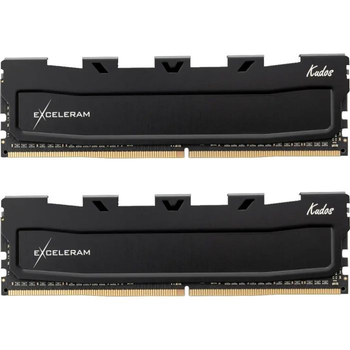 Модуль памяти eXceleram DDR5 32GB (2x16GB) 6400 MHz Black Kudos (EK50320645252CD)