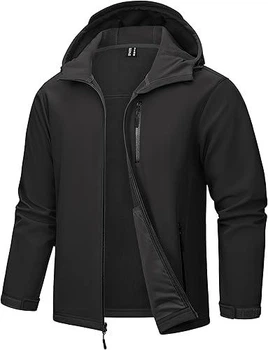 Куртка Softshell мужская демисезонная черная 2XL