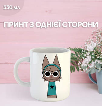 Кружка Спрунки Sprunki с принтом керамическая чашка 330 мл Uk_583