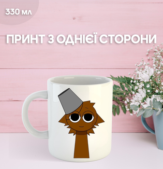 Кружка Спрунки Sprunki с принтом керамическая чашка 330 мл Uk_604