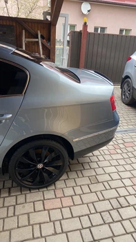 Спойлер LIP (Sunplex, черный) (115,8см*6,3см) для Volkswagen Jetta 2006-2011 гг