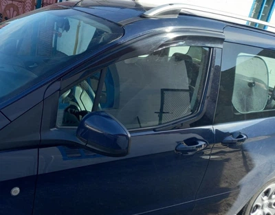 Ветровики (2 шт, Sunplex Sport) для Ford Courier 2014-2023 гг