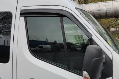 Ветровики (2 шт, Sunplex Sport) для Nissan NV400 2010-2024 гг